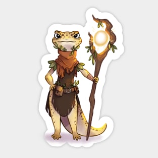 Druid Lizard Sticker